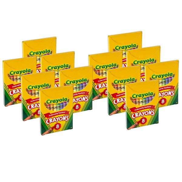 Large Crayons, Tuck Box, PK96